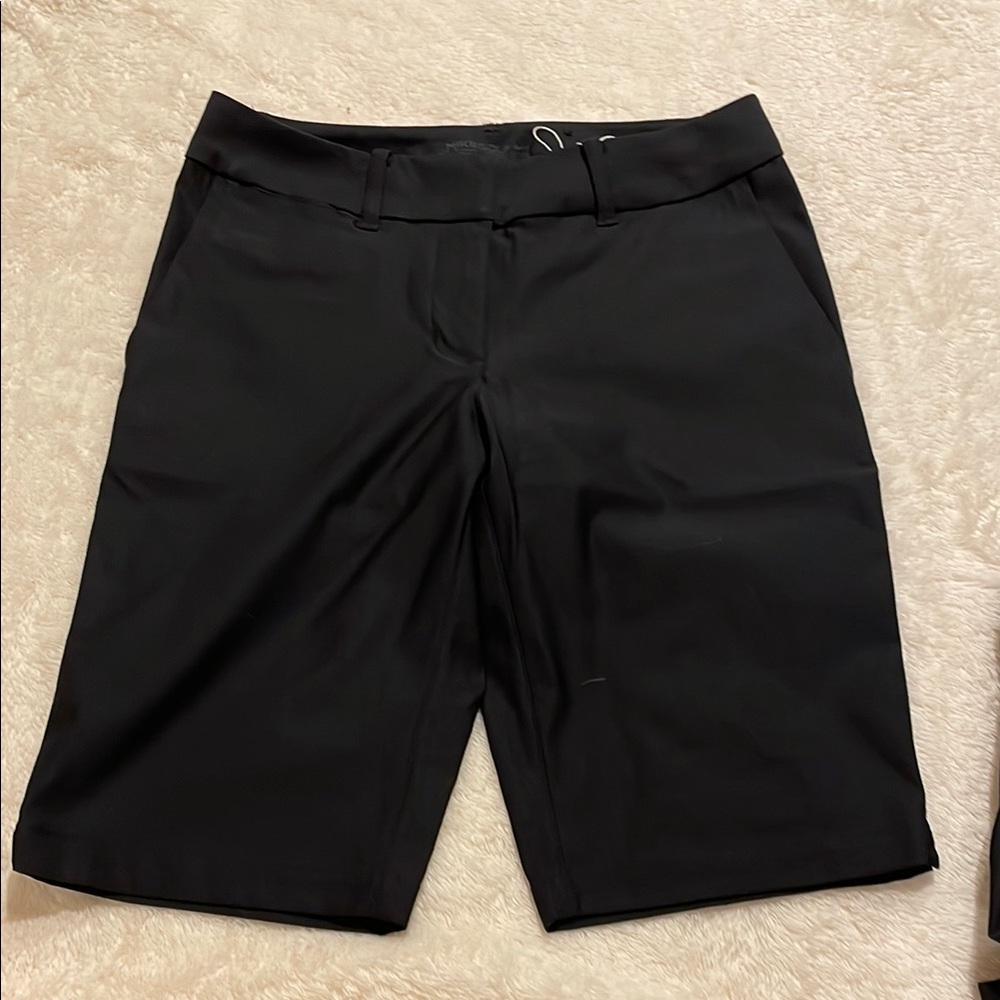 Nike Women's Classic Black Bermudas